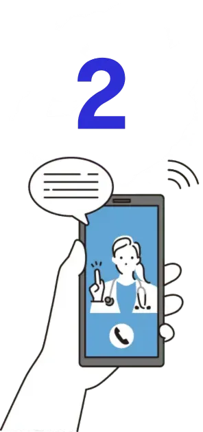 電話でカウンセリング