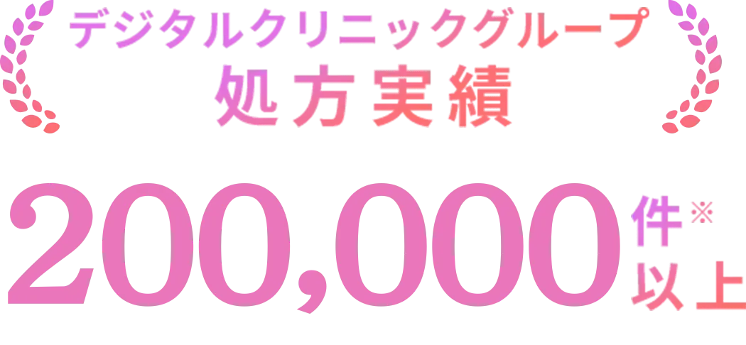 デジタルクリニックグループ 処方実績 15,000件以上